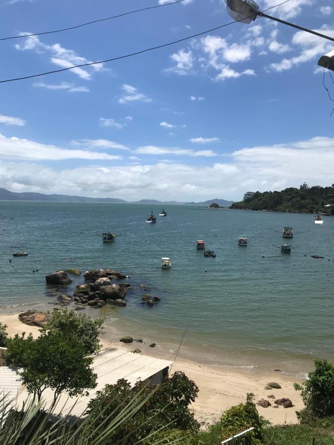 Casa Frente Mar Villa Governador Celso Ramos Bagian luar foto